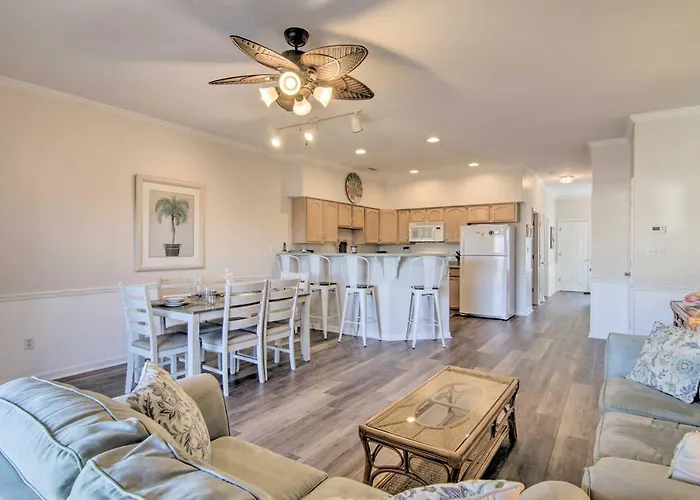 Ferienhaus 1 Mi To Beach: Bayside Townhome In Ocean City! *