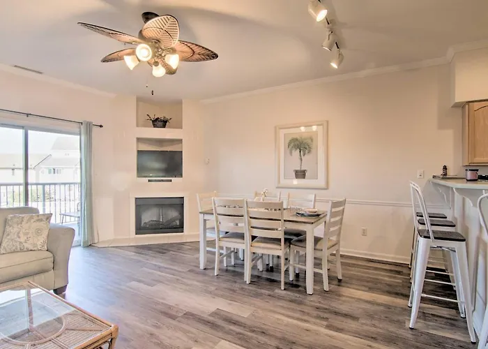 1 Mi To Beach: Bayside Townhome In Ocean City! Ferienhaus