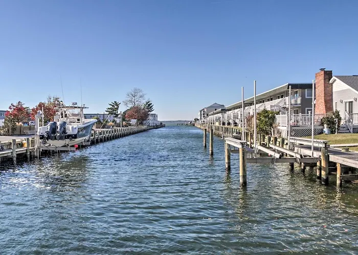 Ferienhaus 1 Mi To Beach: Bayside Townhome In Ocean City! Ocean Stadt