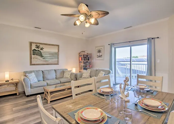 1 Mi To Beach: Bayside Townhome In Ocean City! Ocean Stadt