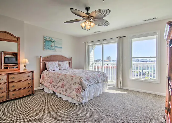 1 Mi To Beach: Bayside Townhome In Ocean City! Ferienhaus