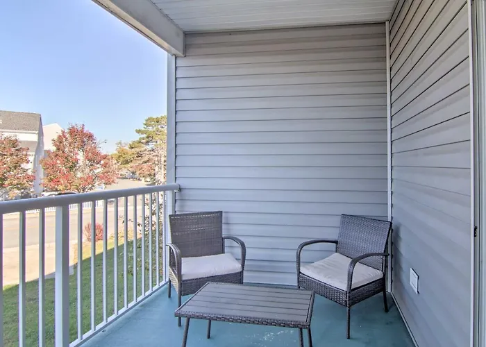 Ferienhaus 1 Mi To Beach: Bayside Townhome In Ocean City! Ocean Stadt