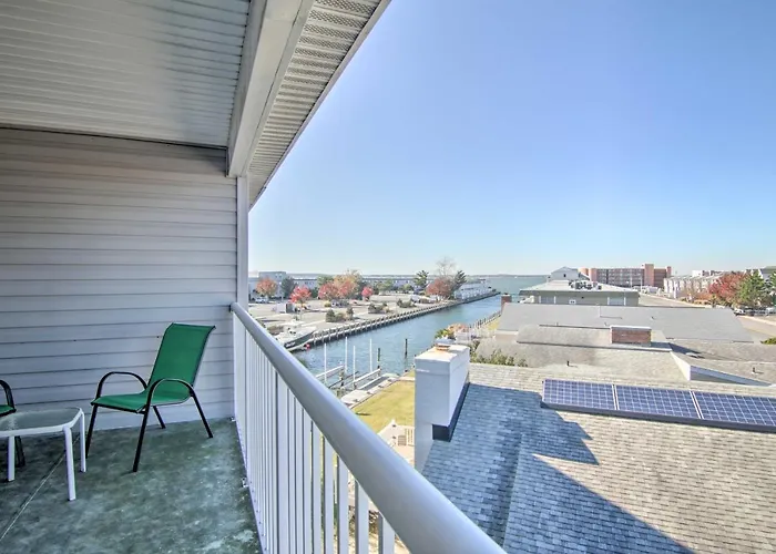 1 Mi To Beach: Bayside Townhome In Ocean City!